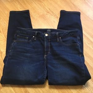 jcpenney ana skinny ankle jeans